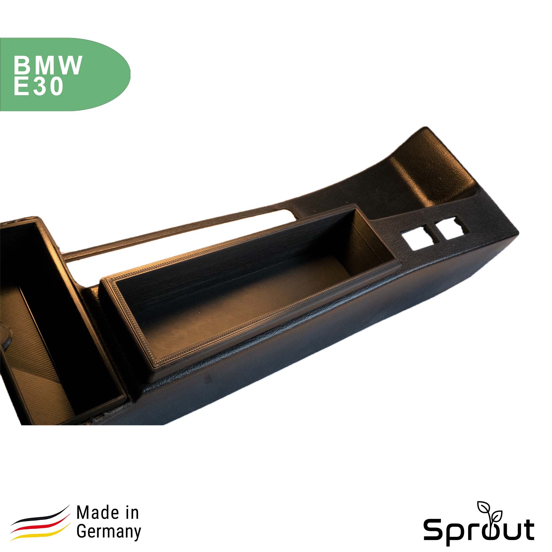 BMW E30 Ablagefach für das Kassettenfach Mittelkonsole - Sprout