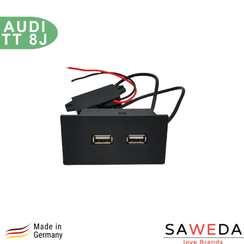 Audi TT 8J USB Ladegerät Aschenbecher Mittelkonsole